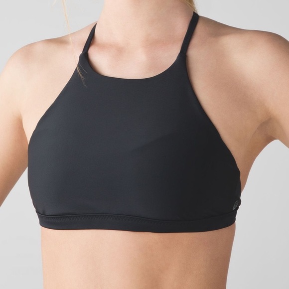 LULULEMON black tidal flow net top - Picture 3 of 7